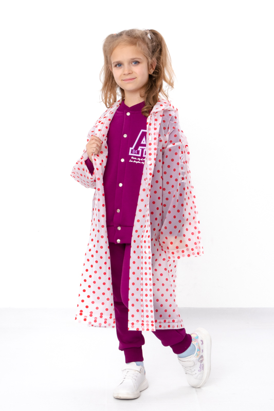 Дощовик дитячий з капюшоном